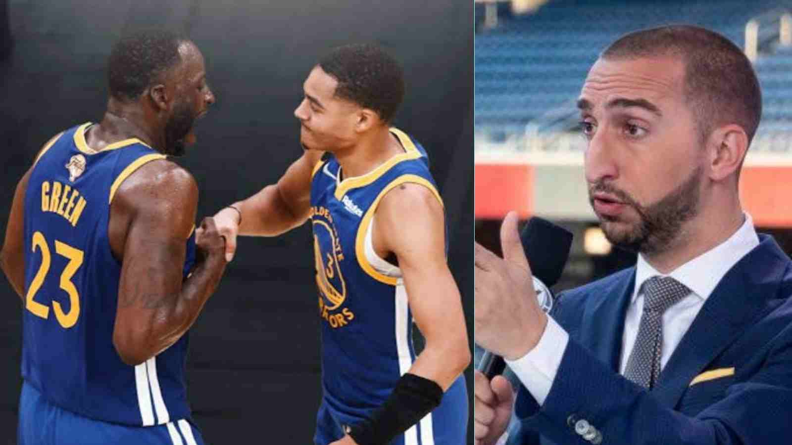 “Draymond’s not Jordan” Nick Wright is appalled by Draymond Green hitting his teammate