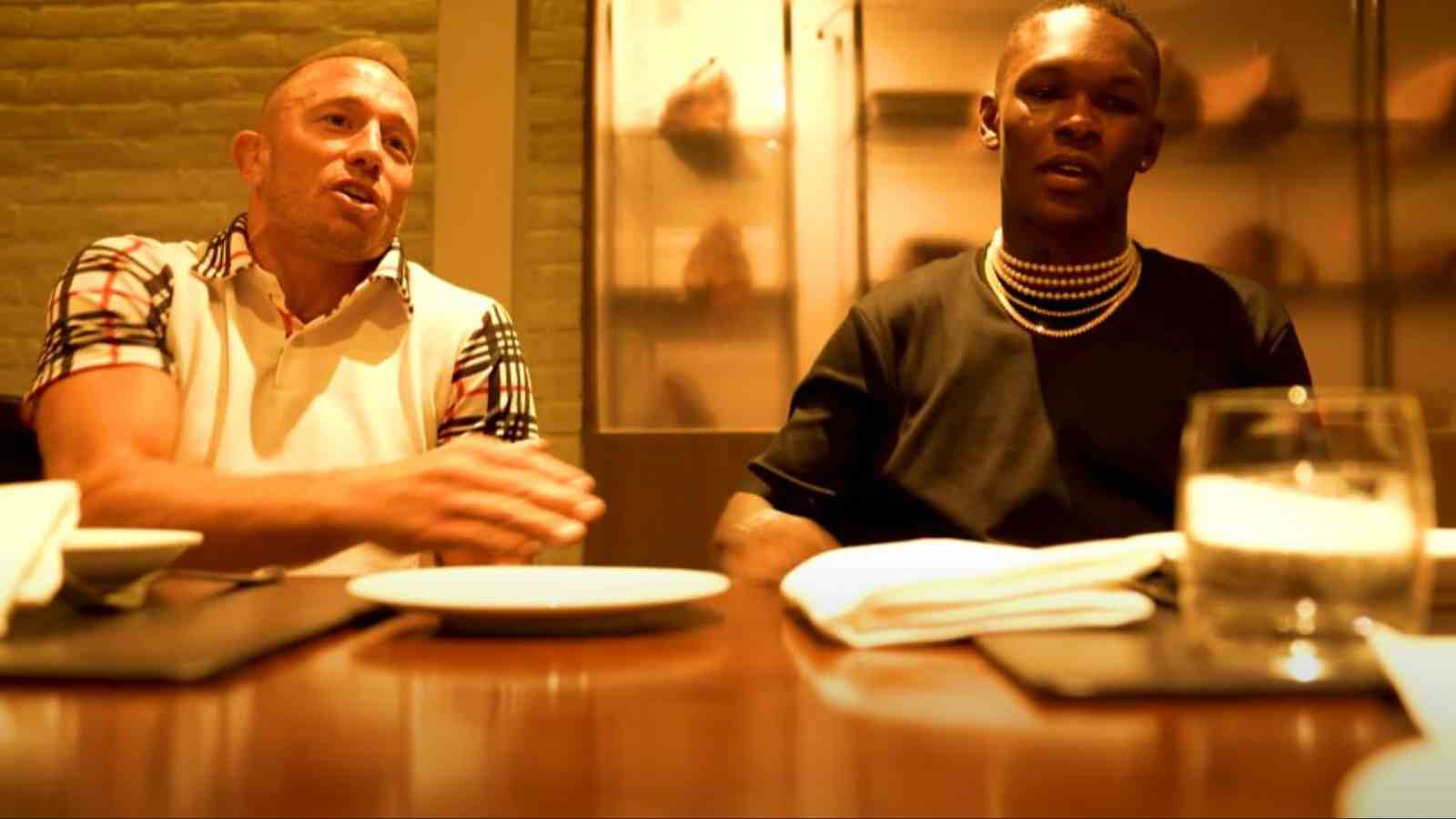 “It gets worse” – Georges St-Pierre gets HONEST with Israel Adesanya over his reign as the middleweight champion