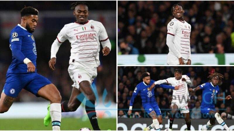 “The toughest I have faced”- Raphael Leao after going one on one against this Chelsea star