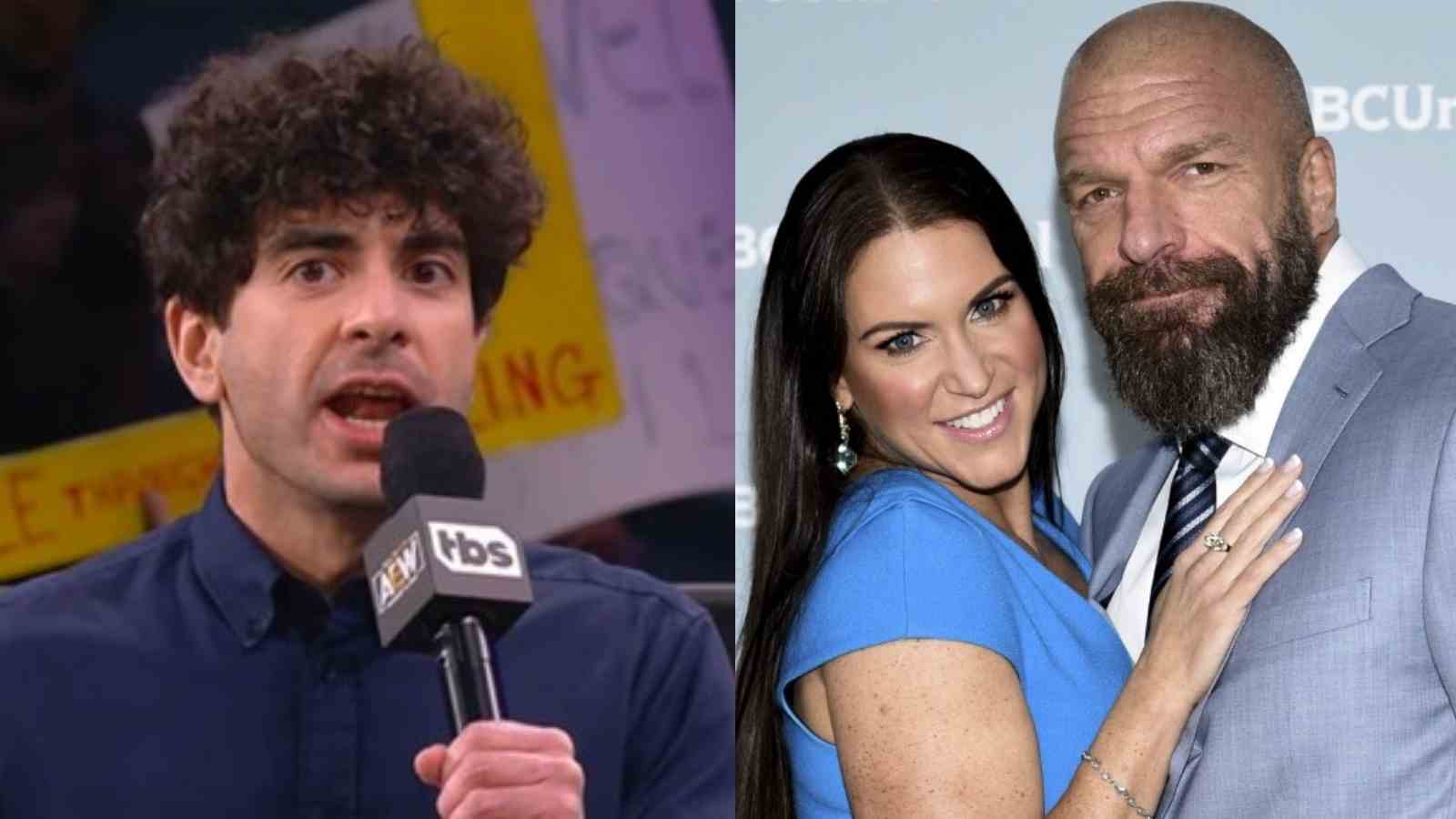 “I was not a competitor”- Tony Khan says he used to be friends with Triple H and Stephanie McMahon