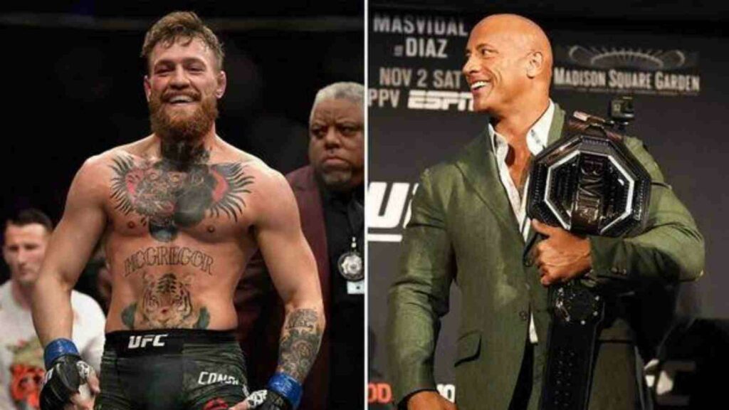 Dwayne Johnson Conor McGregor 