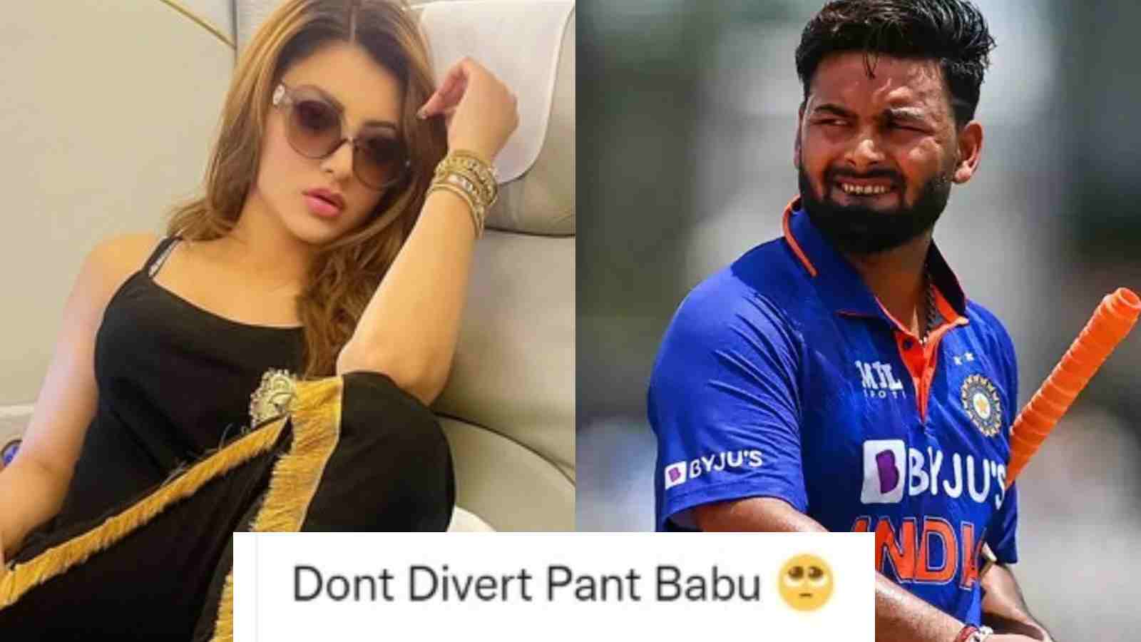 “Dear God, never give a toxic EX like Urvashi Rotila”- Fans create hilarious memes as Rishabh Pant reaches Australia for T20 WC & so does Urvashi Rautela