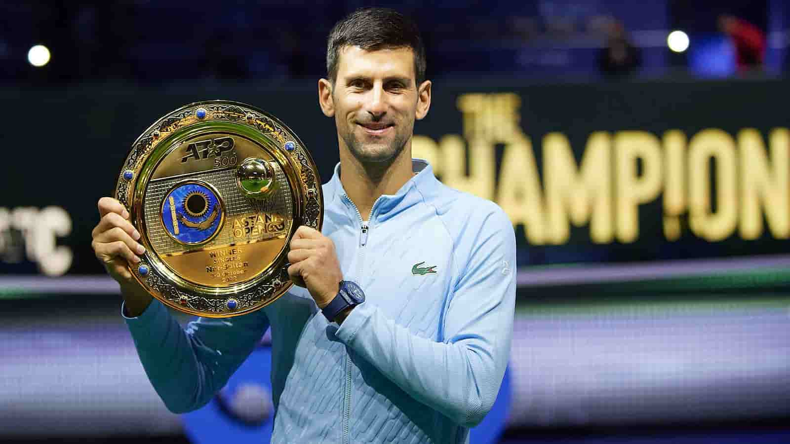 Novak Djokovic ‘credits’ vaccine ban for increasing hunger for titles as he clinches his 90th career title