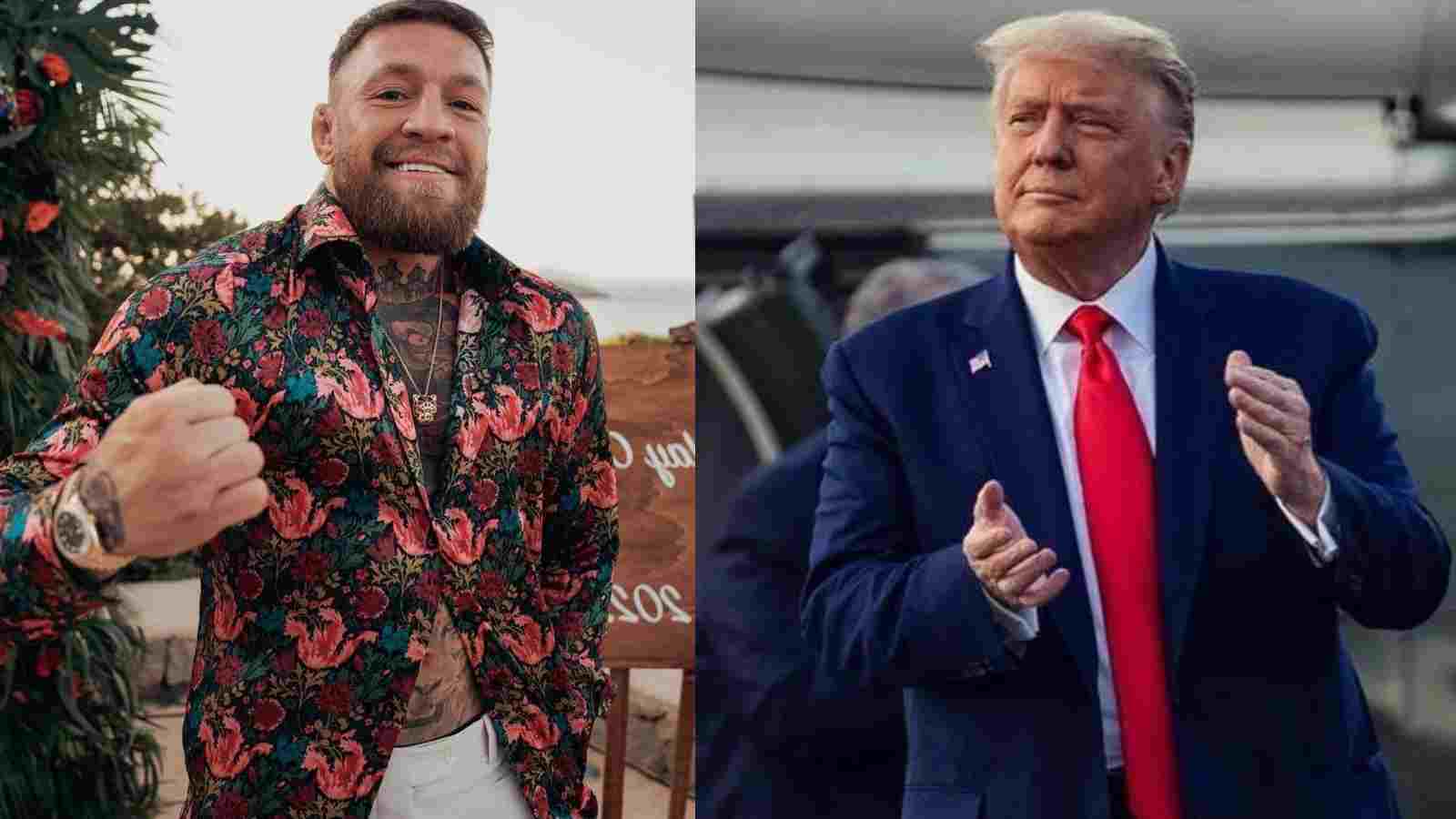 “Phenomenal President” – Conor McGregor once had strong words of appreciation for Donald Trump