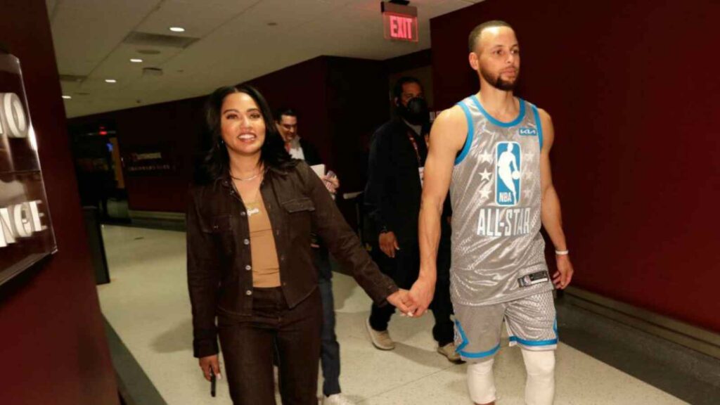 Ayesha Curry and Stephen Curry