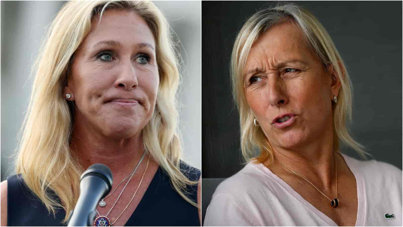 Martina Navratilova lambasts white supremacist Republican politician Marjorie Taylor Greene, calls her an “effing moron” over abysmal racist comments