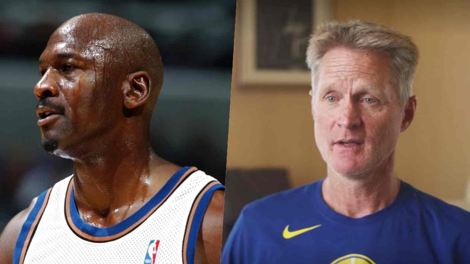 “He’s cursed” Steve Kerr, who faces Draymond-Poole punch fiasco, was slammed by Michael Jordan on the face