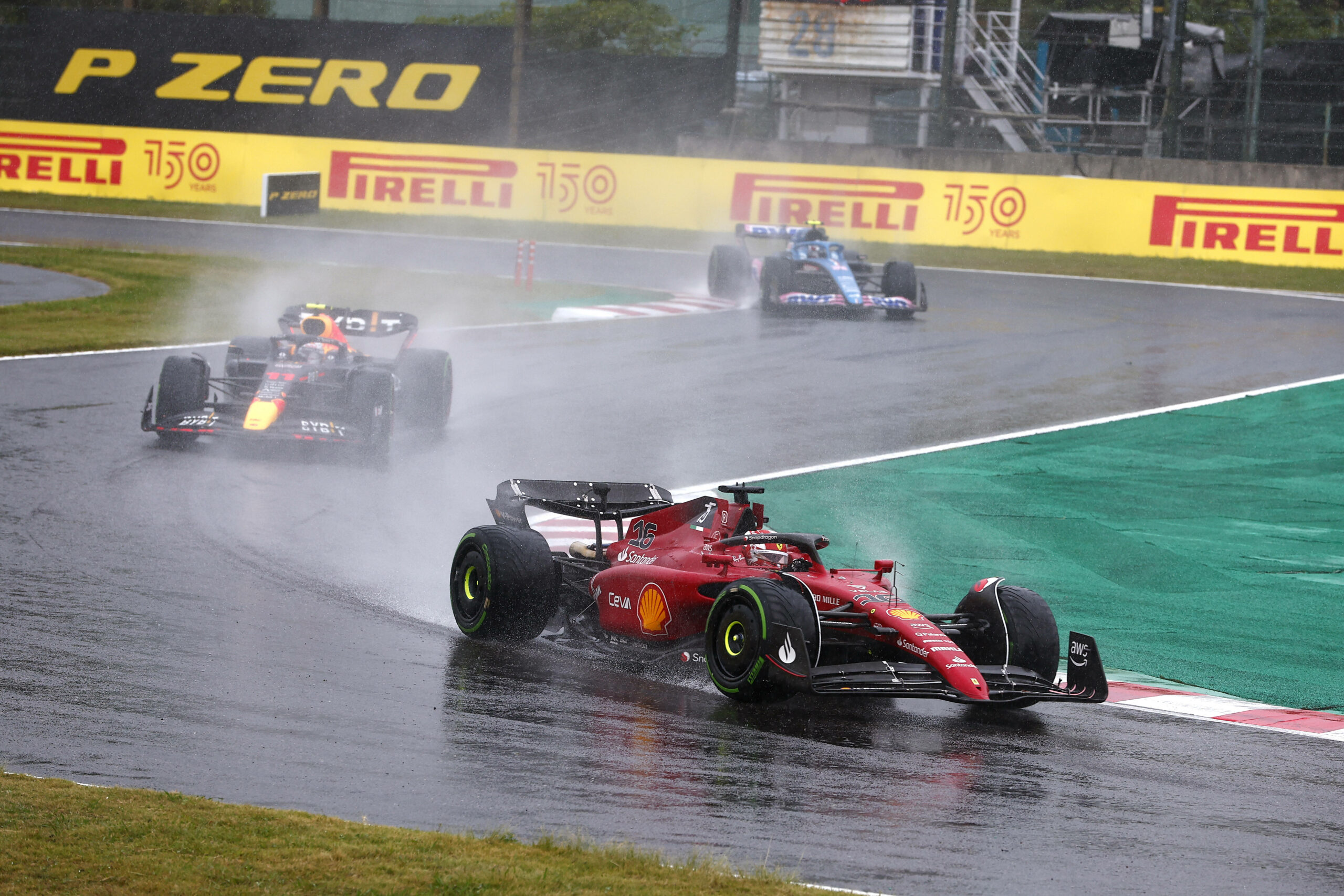 “Only way to get him was to push him into a mistake,”: Sergio Perez explains his final lap attack on Charles Leclerc at Japanese GP