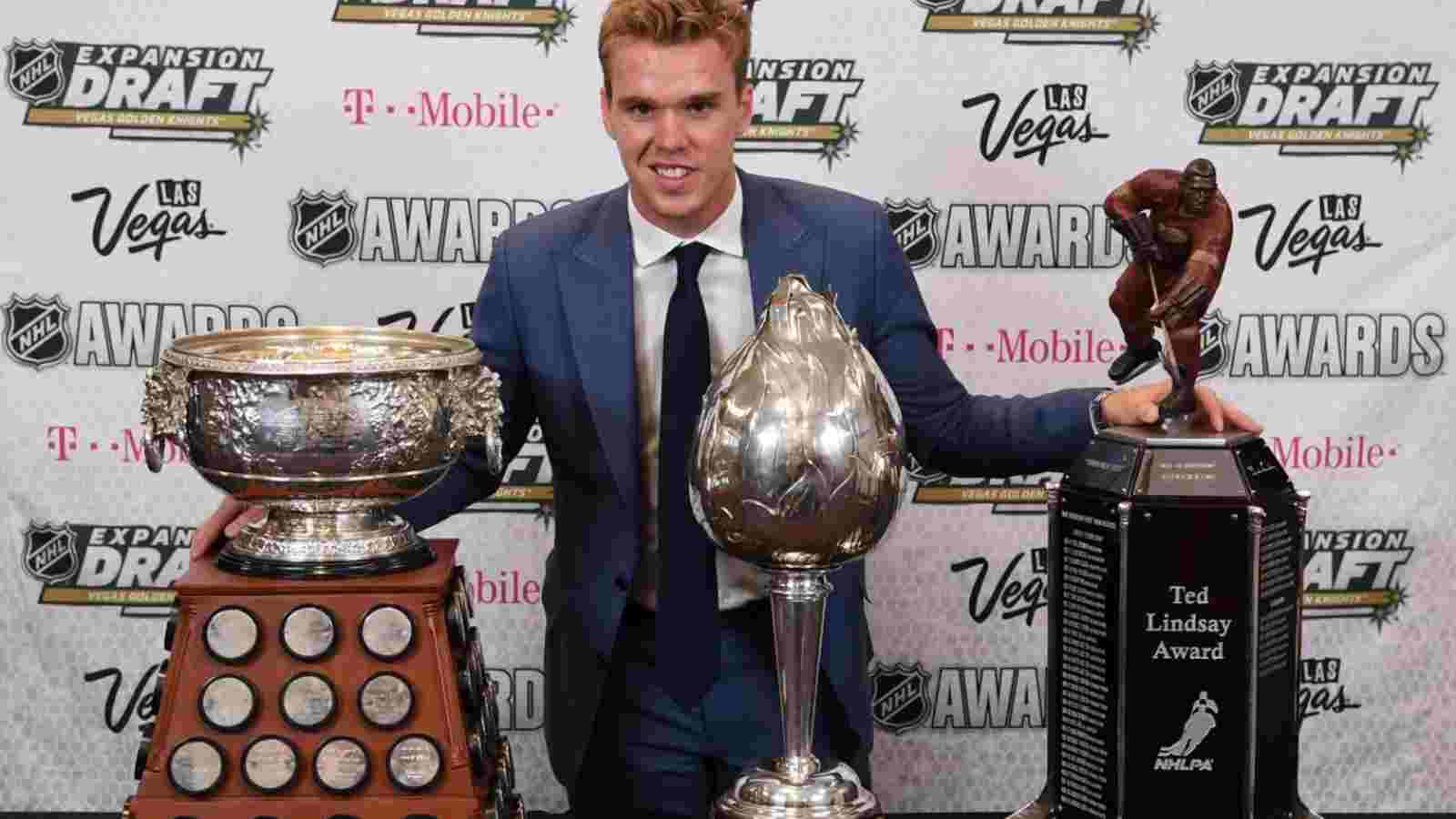 McDavid tops the Hart Trophy poll charts while Kucherov and Marner chosen for MVP