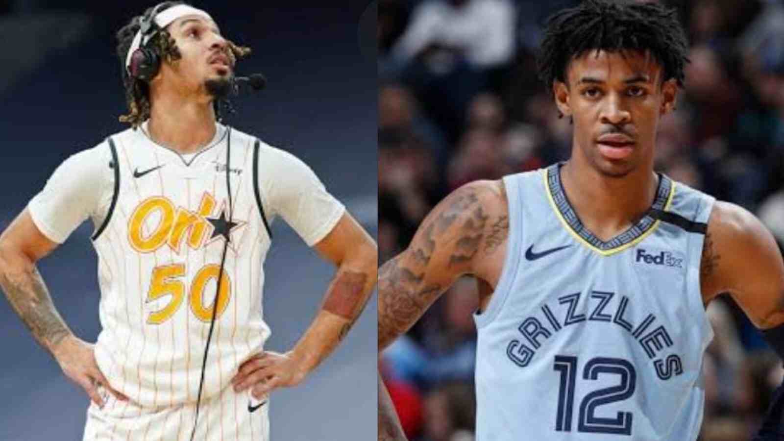 “This ain’t the 2022 Dunk Contest..You BORE” Ja Morant shows Cole Anthony how to make it big in the NBA with tough-and-1 bucket