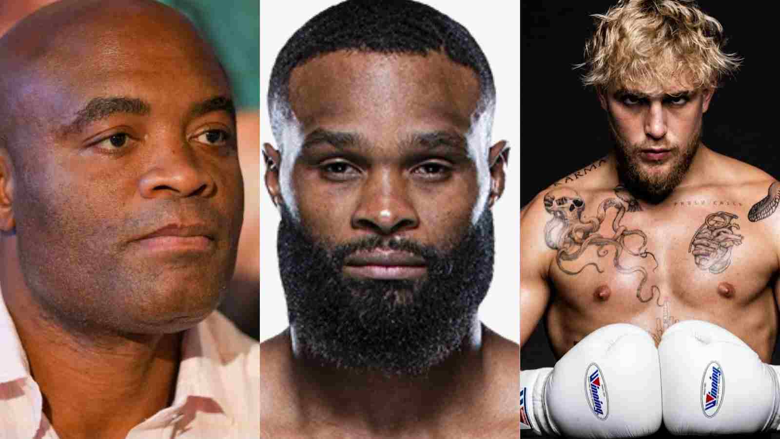 “He’s got KO power” – Tyron Woodley puts out a word of advice for Anderson Silva ahead of his fight against Jake Paul