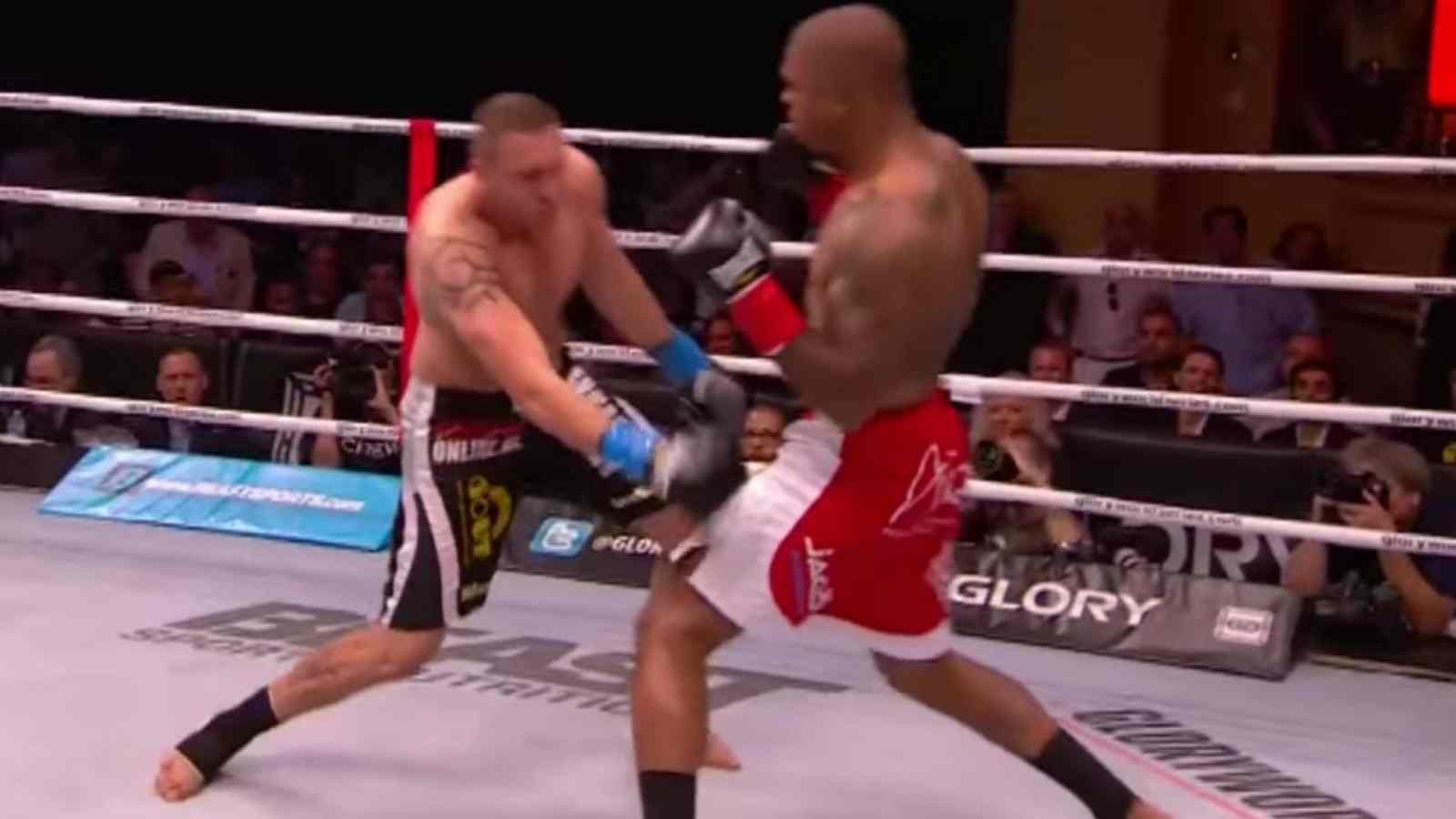 WATCH: When legendary kickboxer Tyrone Spong was involved in the craziest 31-seconds in combat sports history