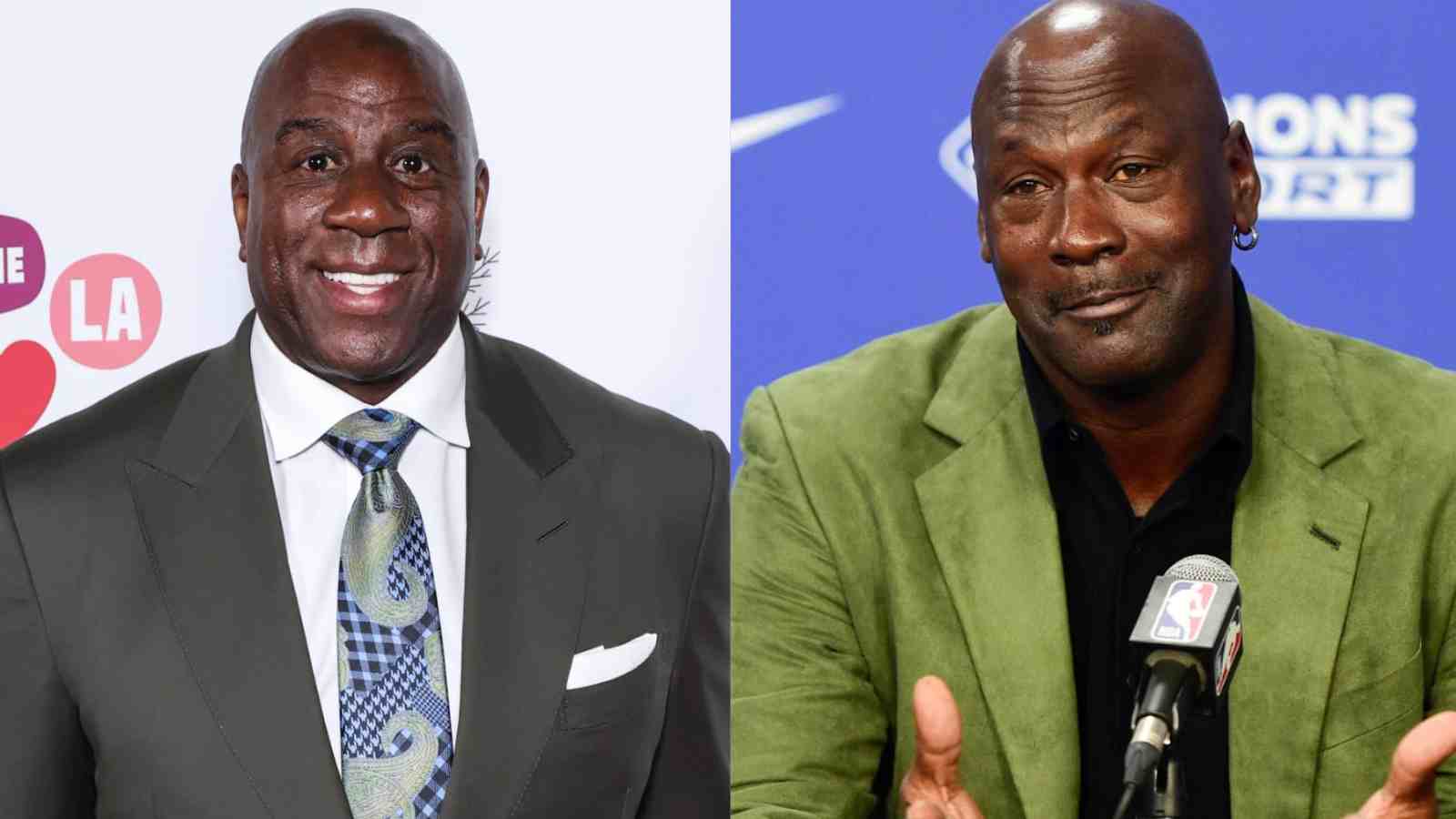 “I would have been the GOAT” Magic Johnson throws shade at Michael Jordan while revealing the infamous “coin toss” that sent him to the Lakers