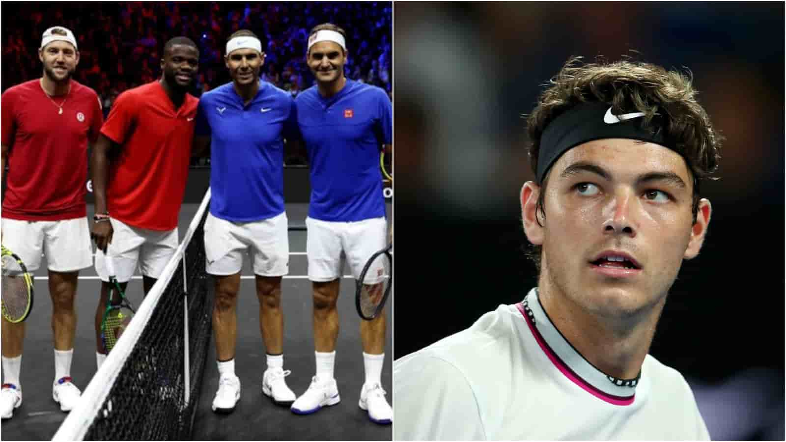 Taylor Fritz expresses his disappointment in fans over the abuse Frances Tiafoe and Jack Sock received for defeating Roger Federer and Rafael Nadal at the 2022 Laver Cup