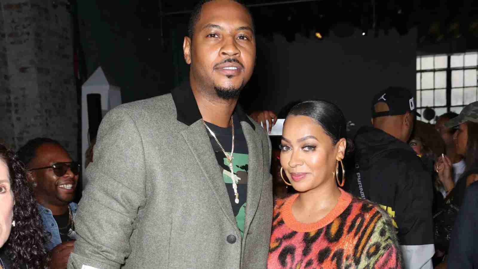 Carmelo Anthony and La La Anthony