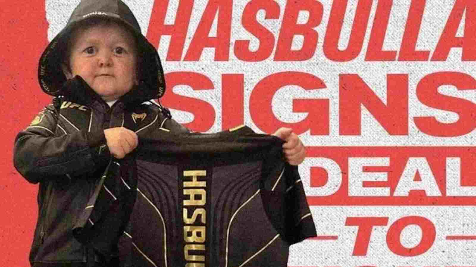 Viral sensation Hasbulla Magomedov has officially signed with the UFC as A FIGHTER