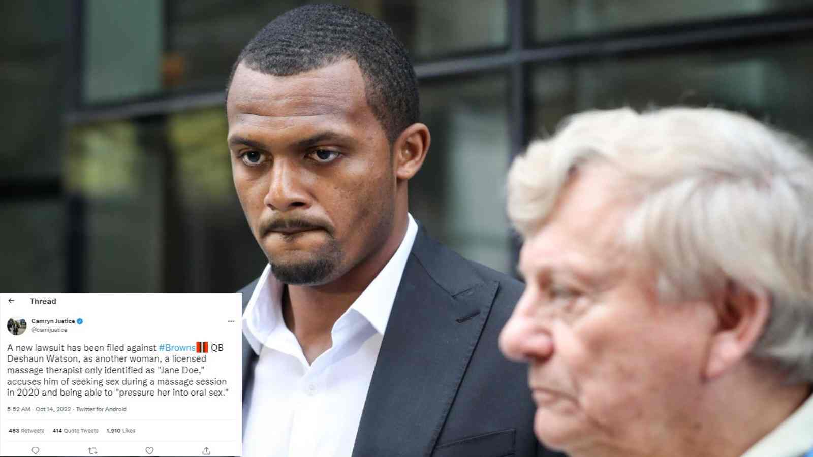 “Pressures into oral s*x,” Deshaun Watson faces more trouble, as another sexual misconduct case has been filed against Browns’ QB