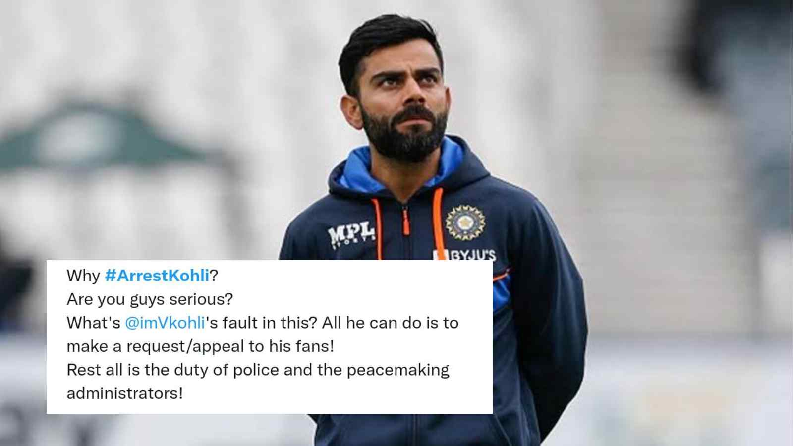 Why ArrestKohli is trending on Twitter? Here is why