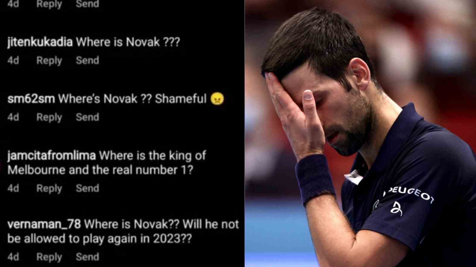 “Shameful” 9-times champion Novak Djokovic again disrespected by the Australian Open organizers