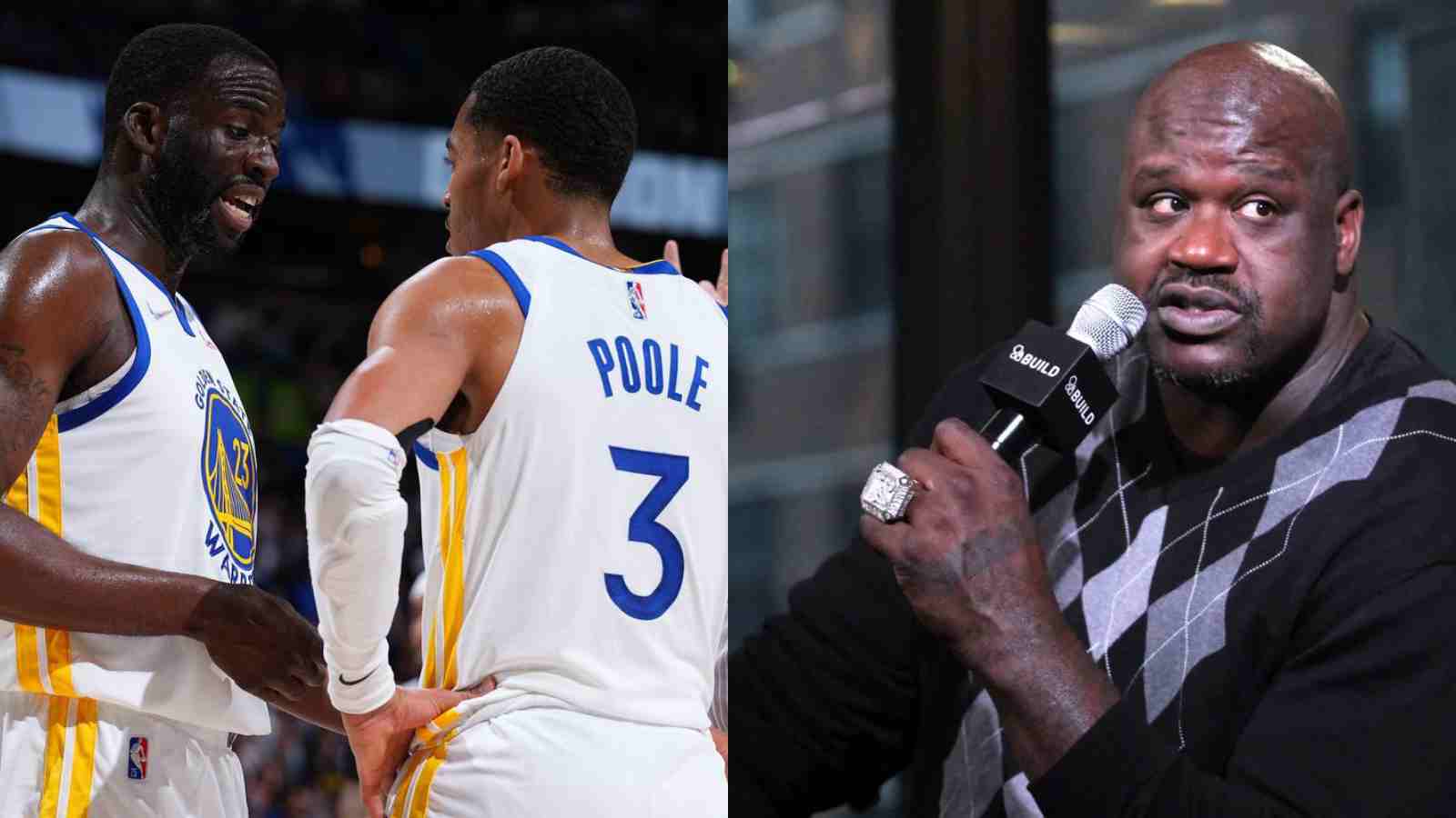 “People messing with Draymond…mind your f**king business” – Shaquille O’Neal believes winning a championship only went to boost Jordan Poole’s ego