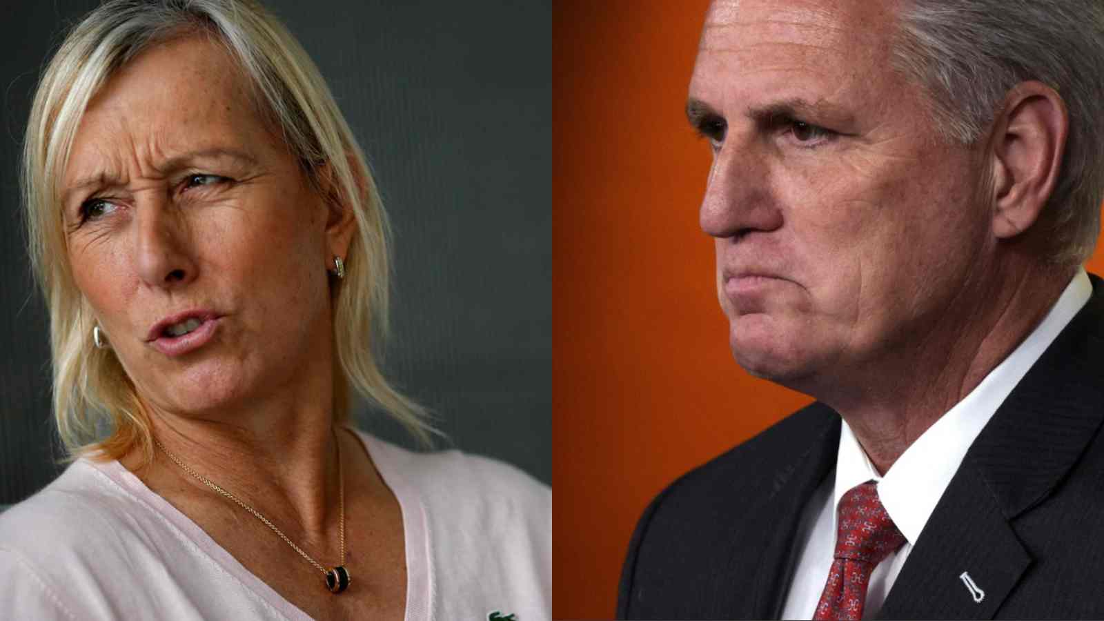 Martina Navratilova bashes Kevin McCarthy for trying to clear Donald Trump’s alleged role in the January 6 Capitol riot incident