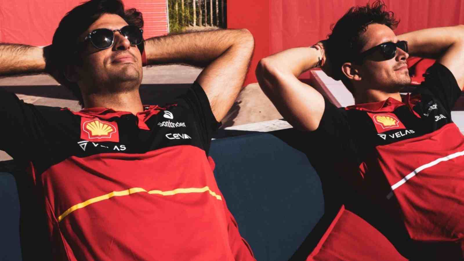 ‘As a birthday present, teach him how to wink’: F1 Twitter reacts to Carlos Sainz wishing Charles Leclerc on his birthday