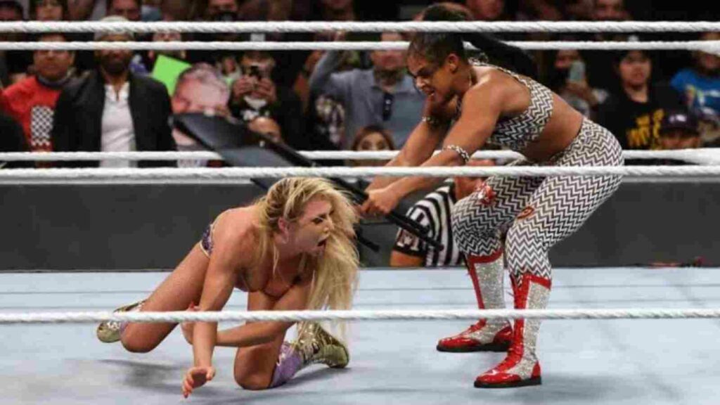 Charlotte Flair vs Bianca Belair on RAW.