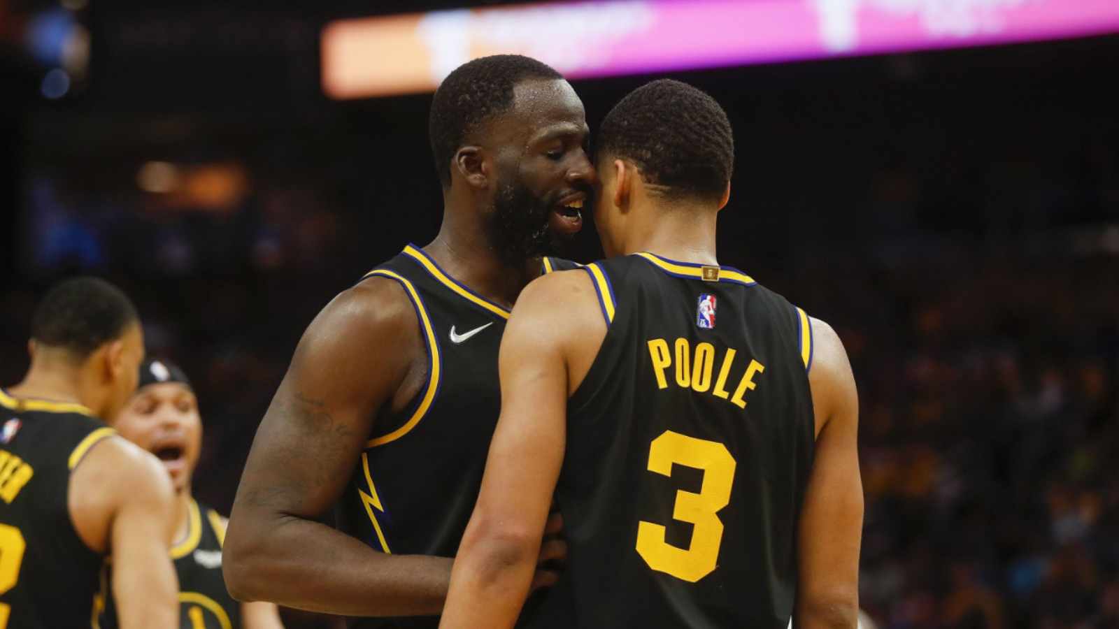 “Here to keep banners hanging” Jordan Poole fires stern warning after Draymond Green apologises to him