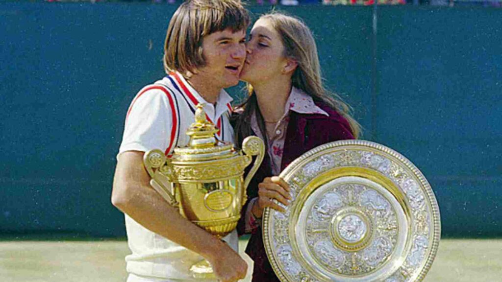 Jimmy Connors and Chris Evert