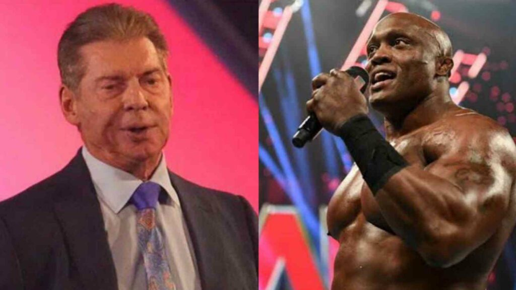 Vince McMahon and Bobby Lashley