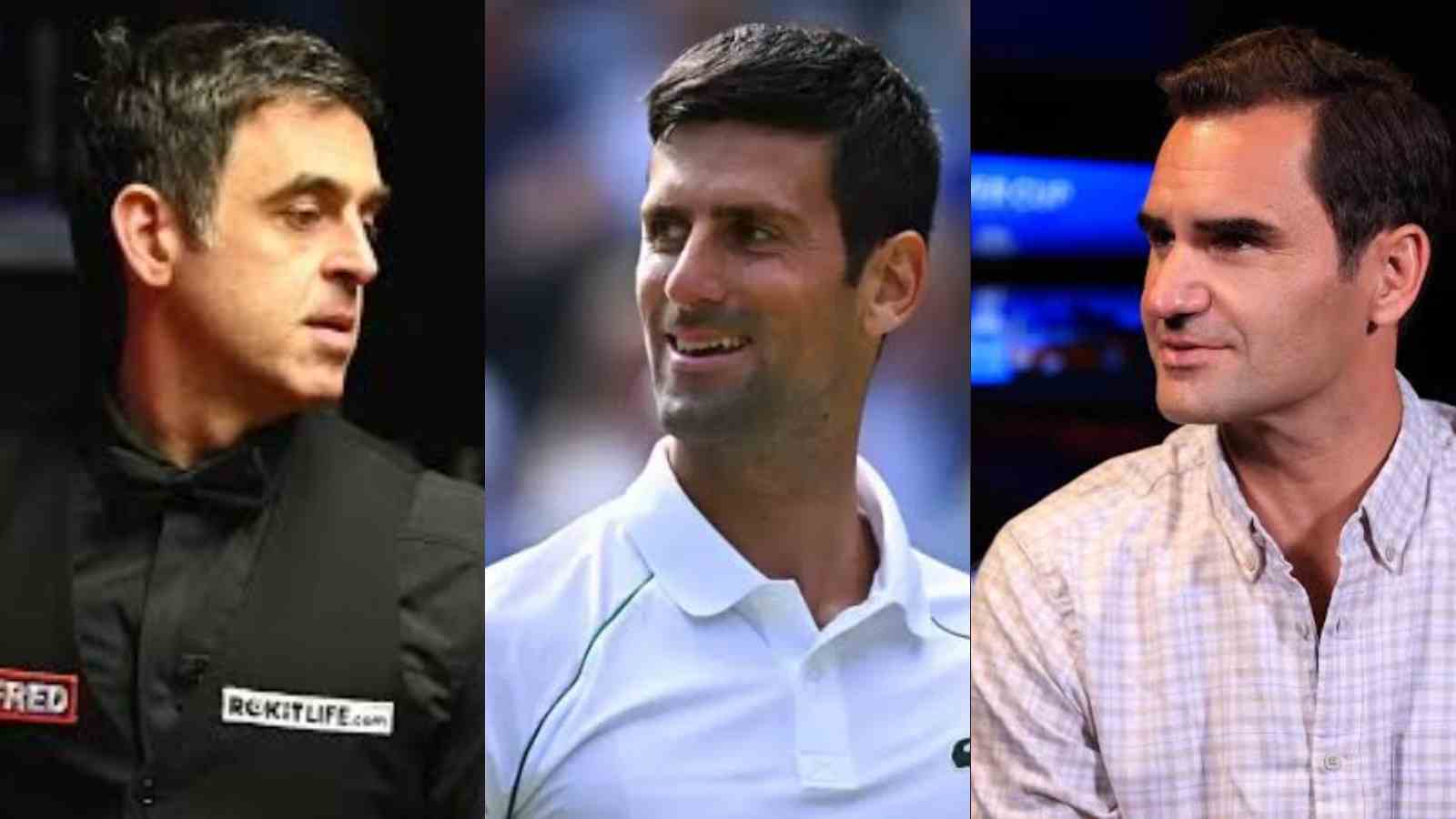 Ronnie O’Sullivan puts Novak Djokovic ahead of Roger Federer in his list of greatest sportspersons of all times