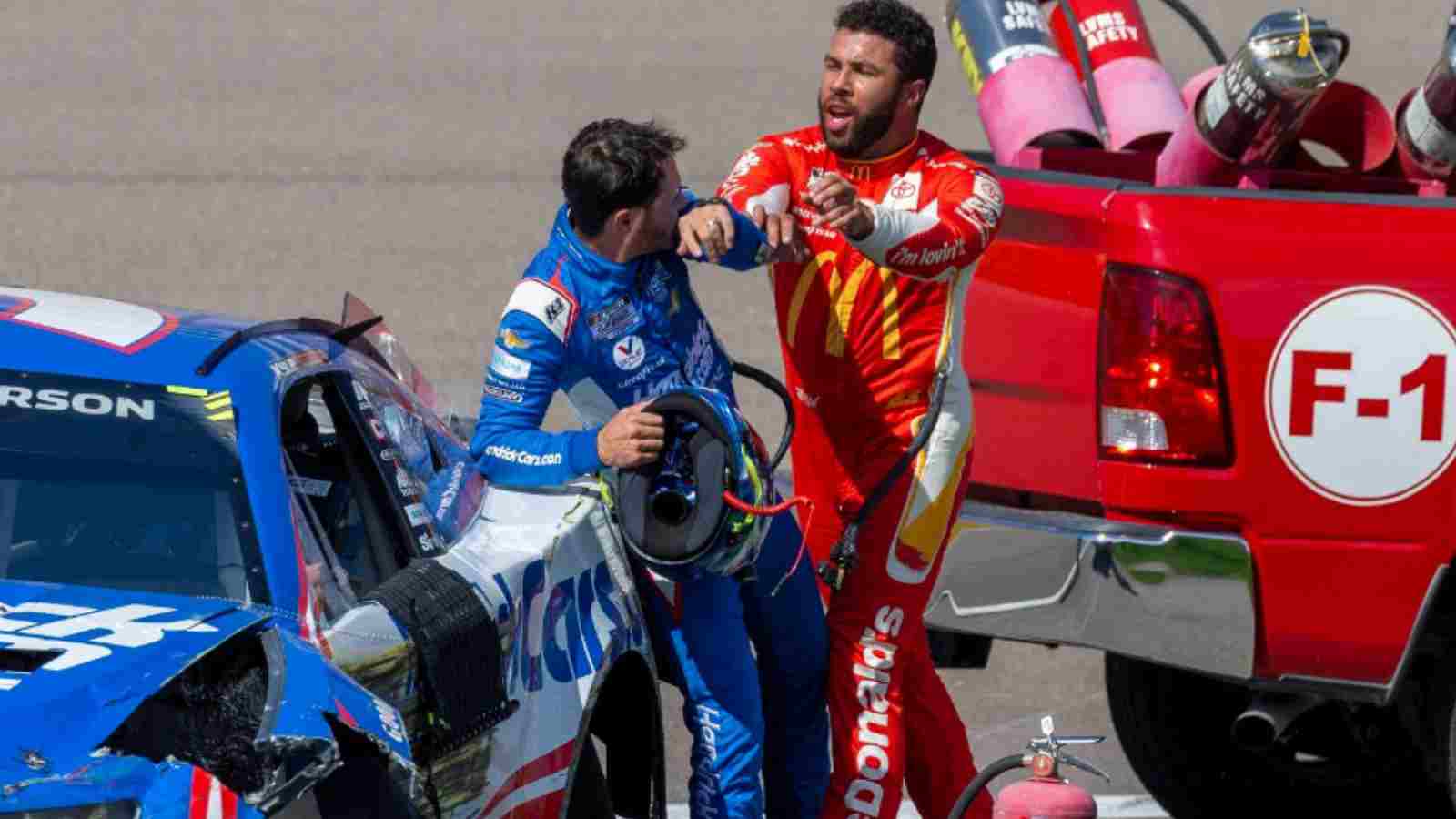 “An apology doesn’t change the fact you could’ve killed Kyle Larson,” NASCAR Twitter reacts to Bubba Wallace’s apology to Kyle Larson