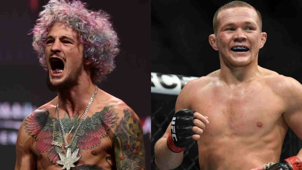 Sean O'Malley and Petr Yan (L-R) take on each other at UFC 280