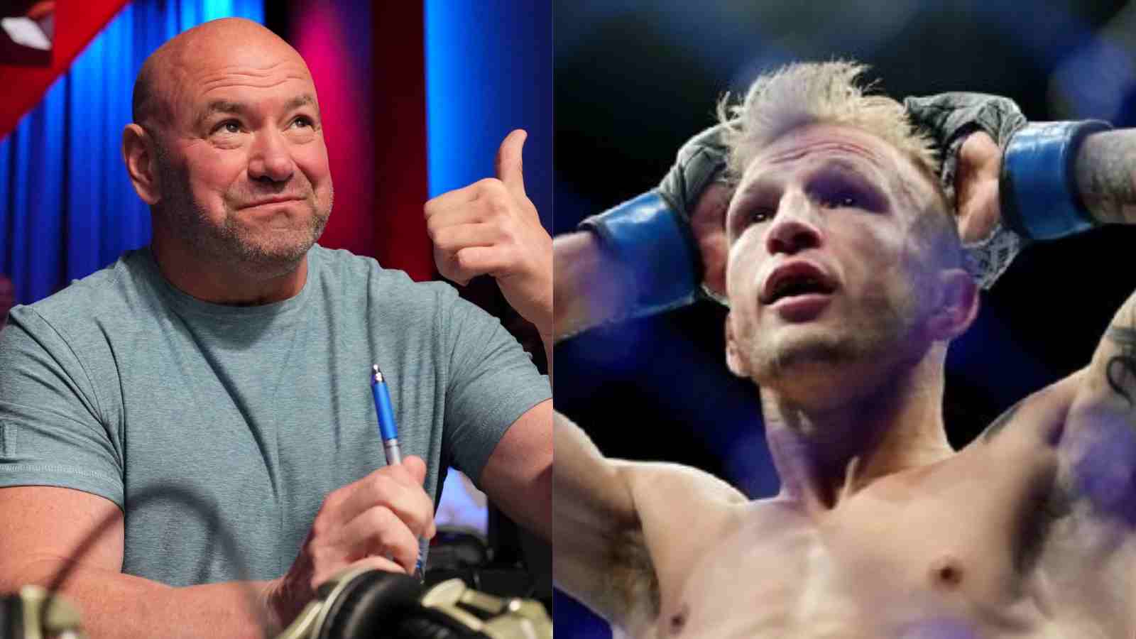 “He took it on the chin” – Dana White is all praise for TJ Dillashaw handling the steroid accusation case like a man