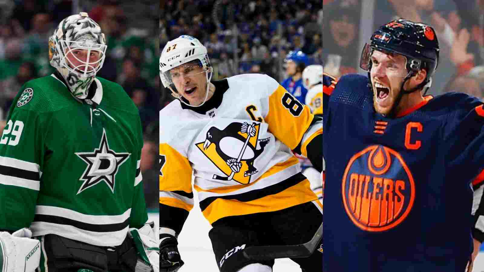 NHL’s “Three Stars” of the Week – Sidney Crosby, Connor McDavid, and Jake Oettinger