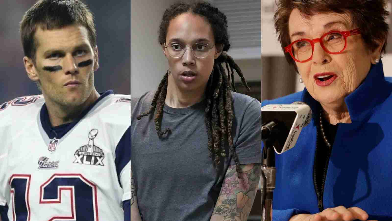 “If had been Tom Brady during deflategate, he’d be home long ago” Twitter compares Brittney Griner’s condition in Russia to Tom Brady citing tennis legend Billie Jean King’s comments