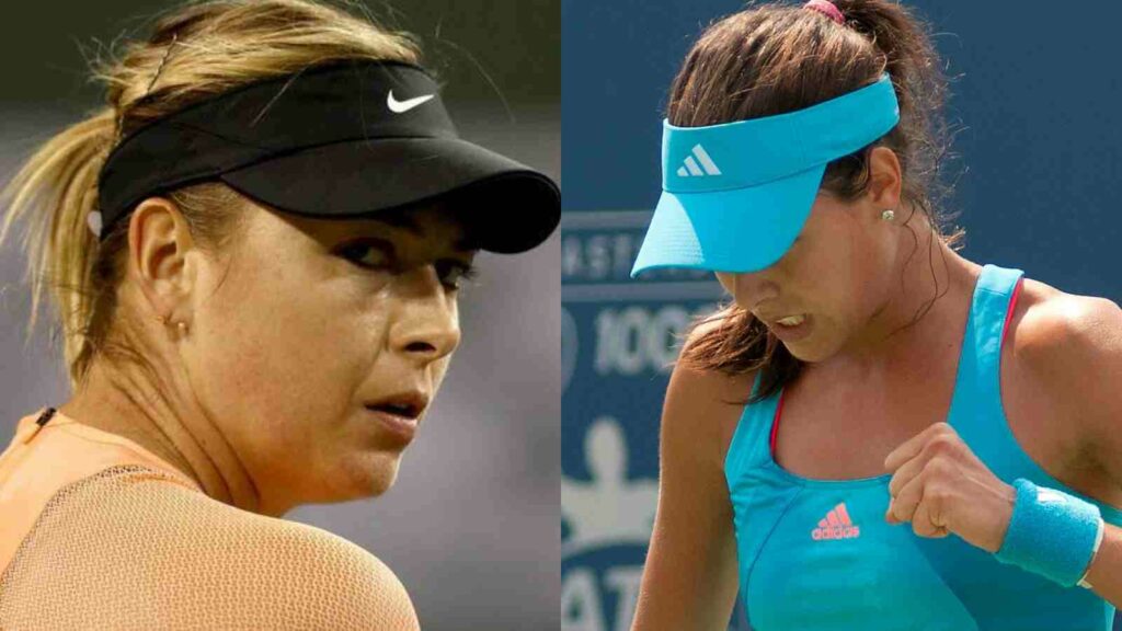 Maria Sharapova and Ana Ivanovic