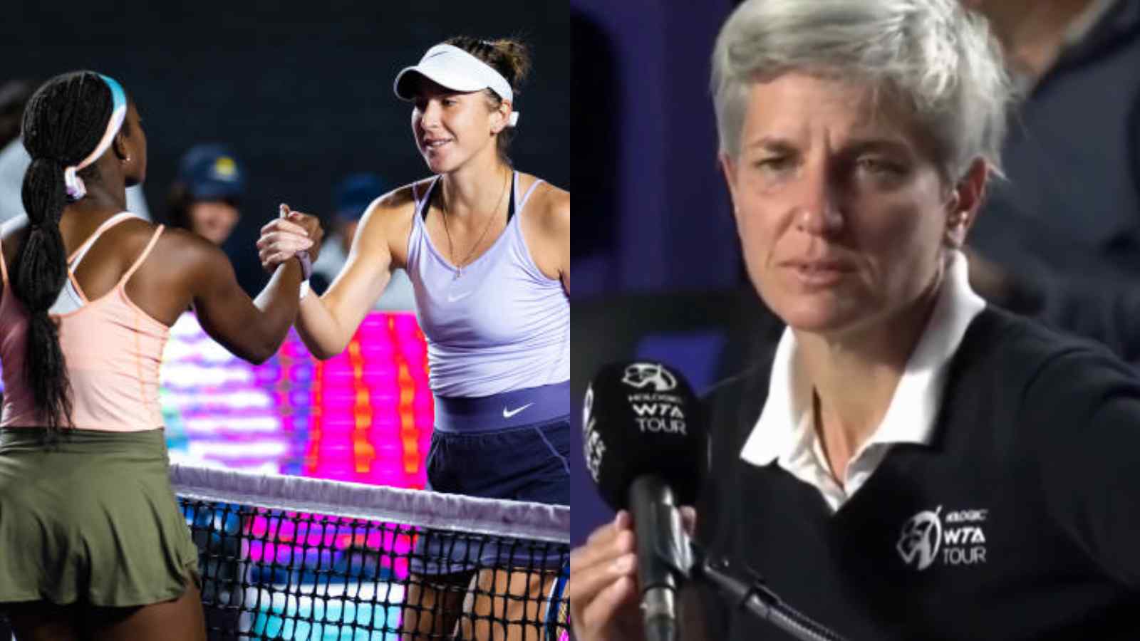 “What a disgrace both umpire and Bencic” Tennis Twitter roll their eyes over an umpiring blunder against Sloane Stephens and Belinda Bencic’s ignorance over it