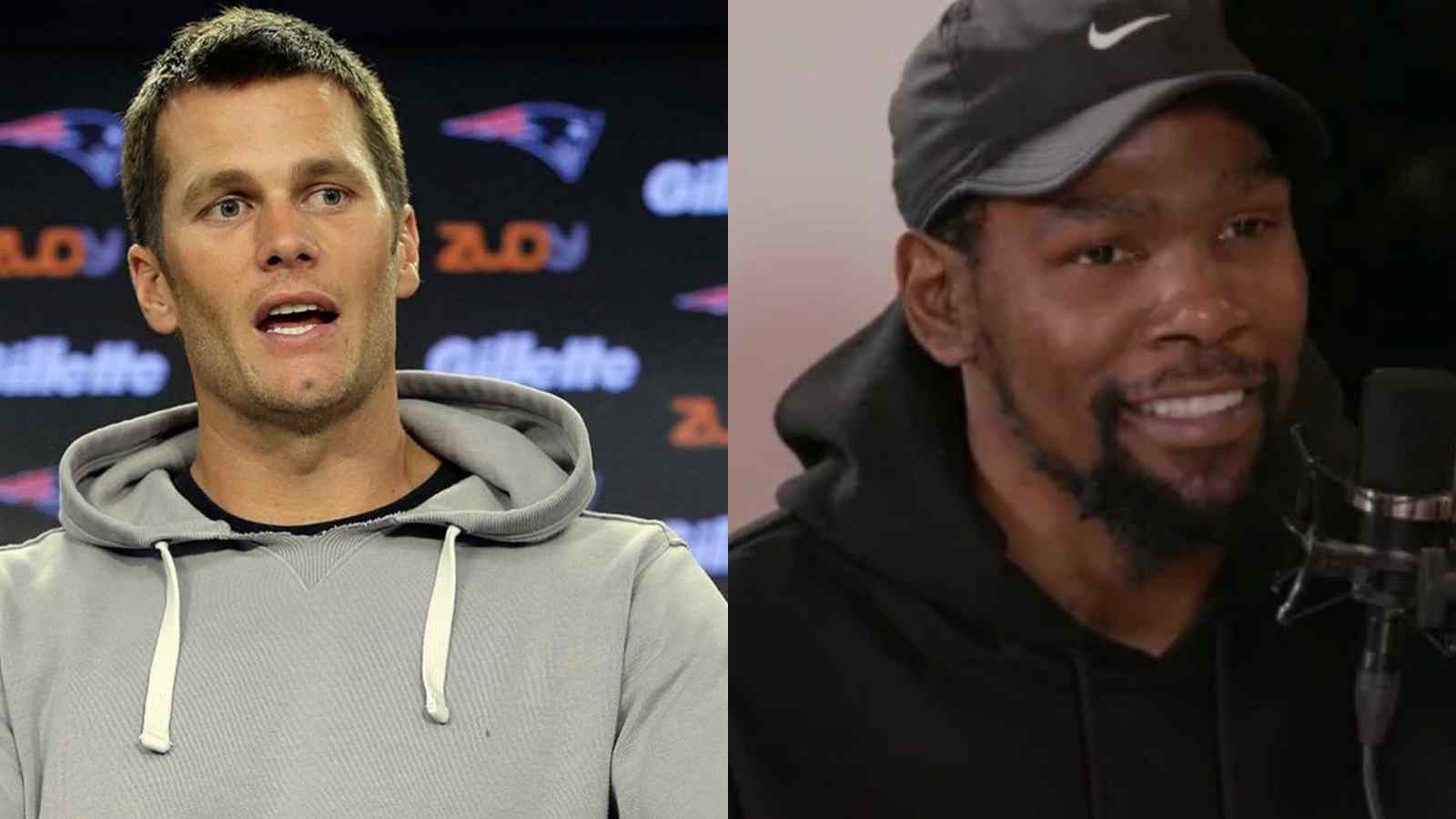 Tom Brady, Kevin Durant