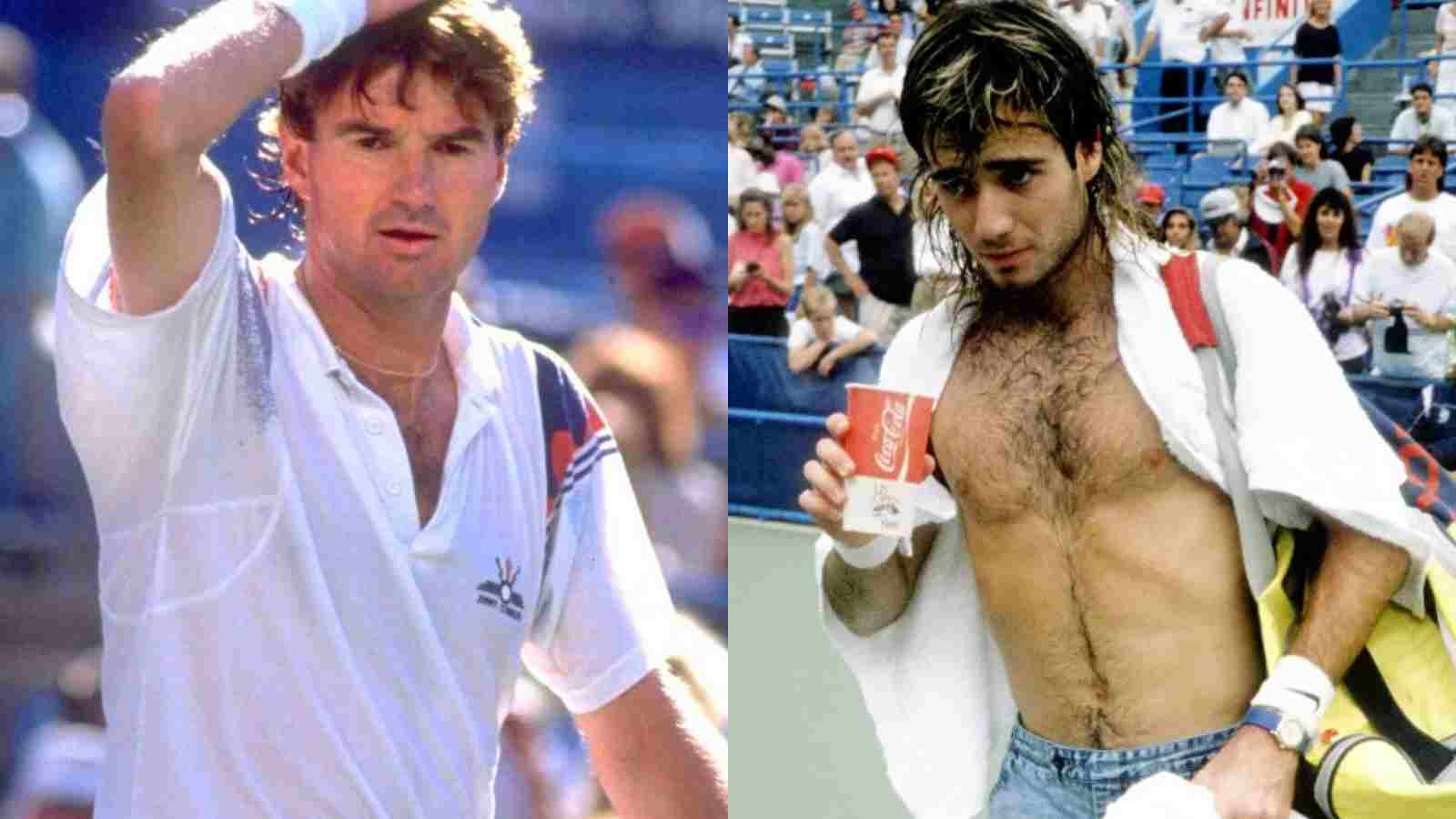 “A**hole, rude, condescending, and an egomaniac pr*ck” Andre Agassi revealed his ‘weird’ first impression of Jimmy Connors in the locker room in 1988