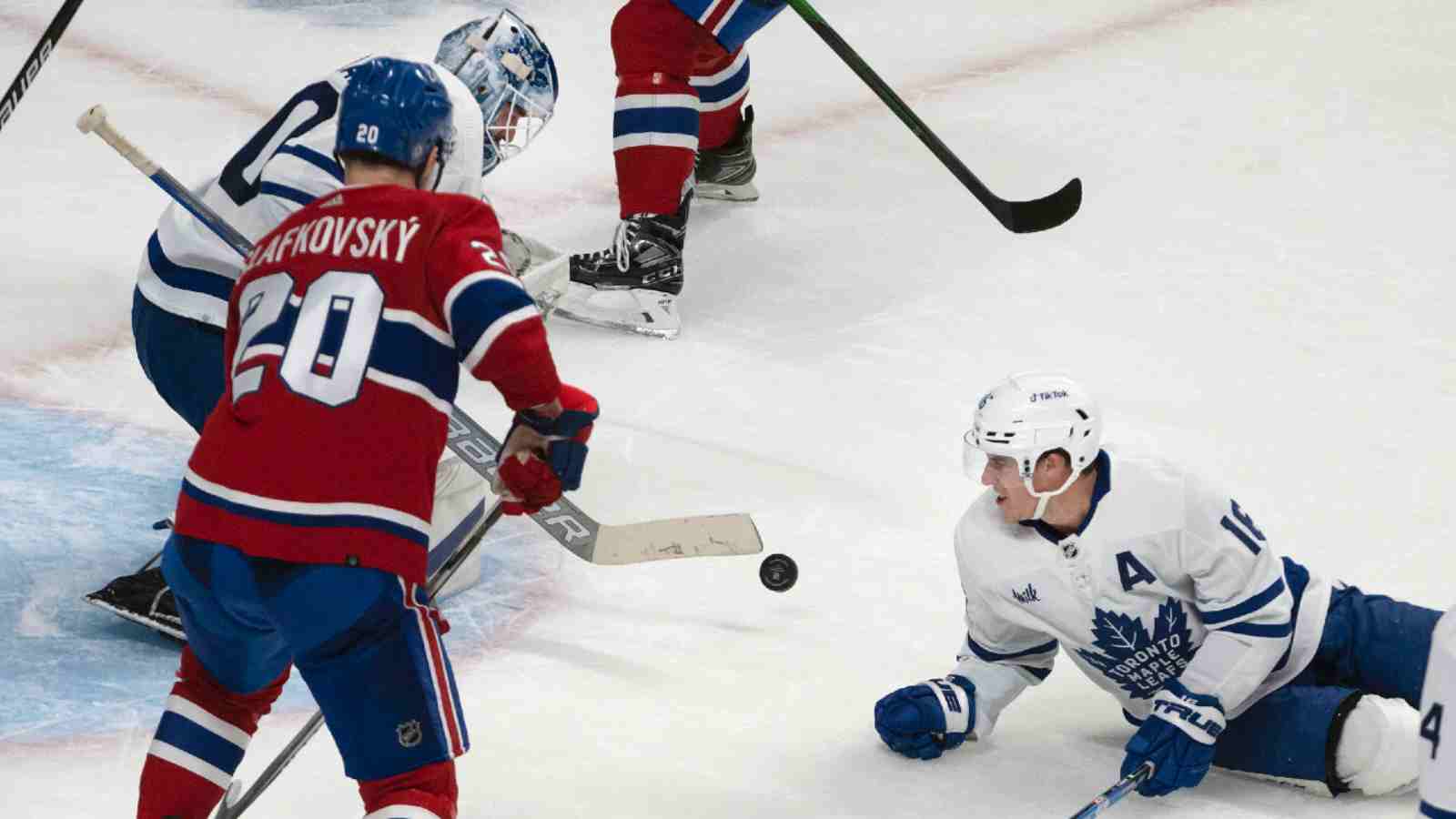 WATCH: Juraj Slafkovsky relishes his first NHL goal, hands Canadiens victory against Coyotes