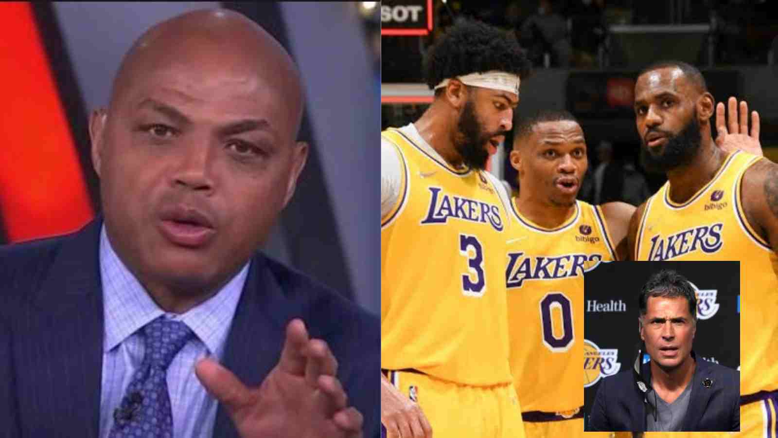 “What they’re putting around LeBron James is an embarrassment”- Charles Barkley calls out Jeanie Buss and Rob Pelinka for failing to work well in the off-season