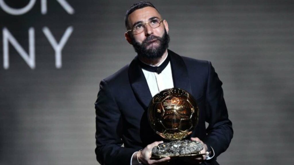 Ballon d'OR winner Karim Benzema