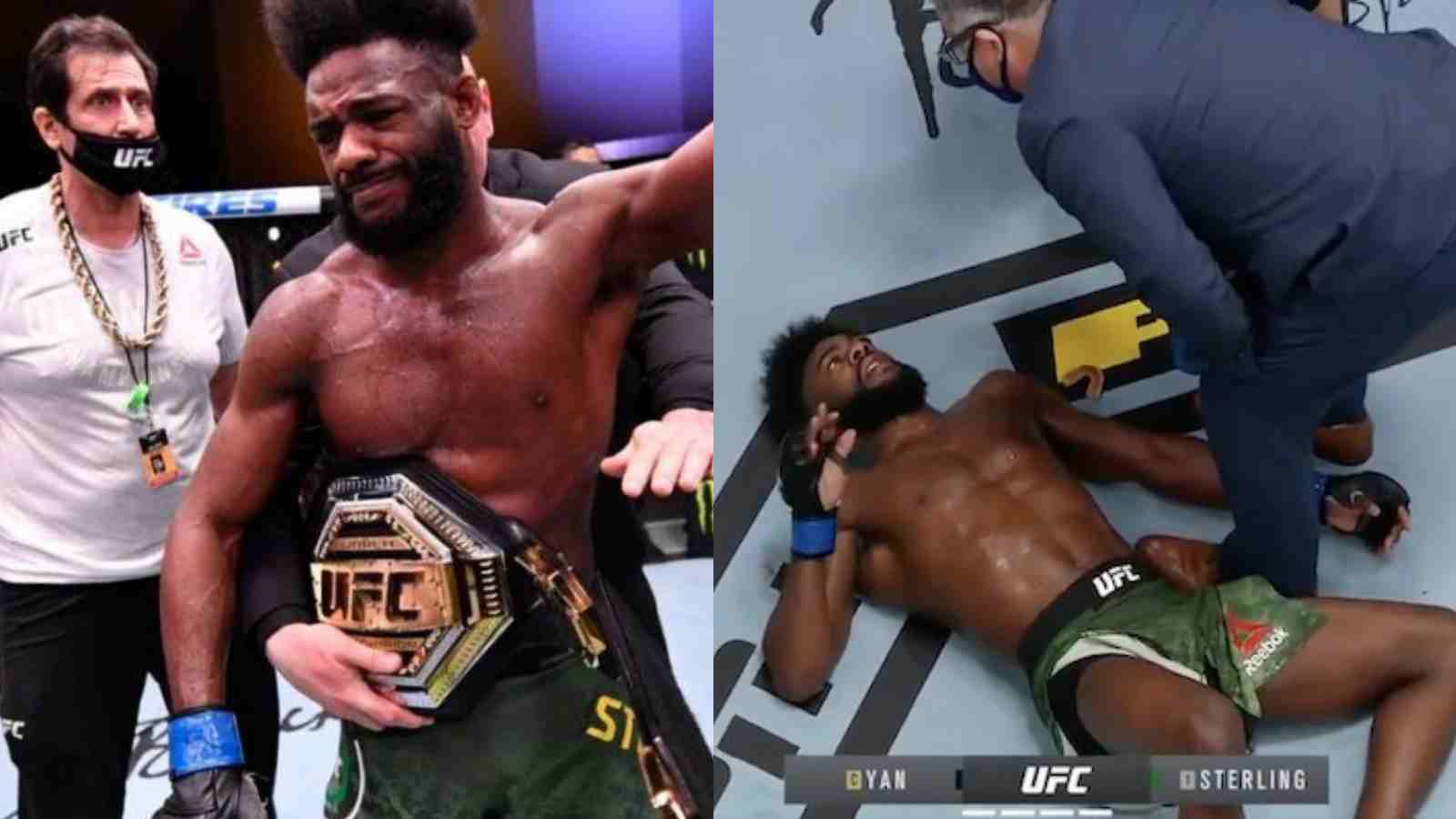 Why was Aljamain Sterling VEHEMENTLY TROLLED after winning the belt against Petr Yan in 2021?