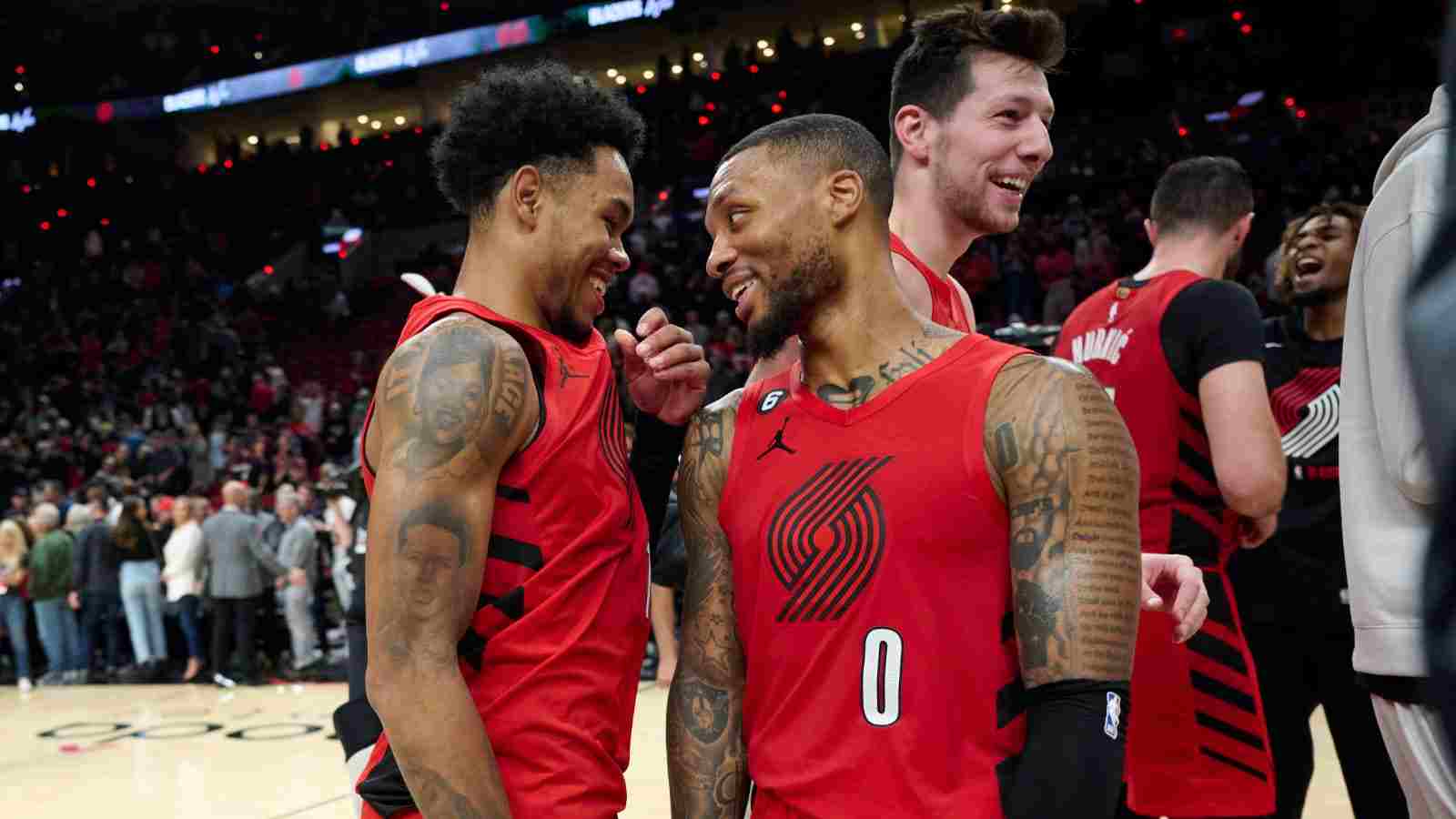 “Put your big boy pants on” Damian Lillard passes on the torch to teammate Anfernee Simons with inspiring words