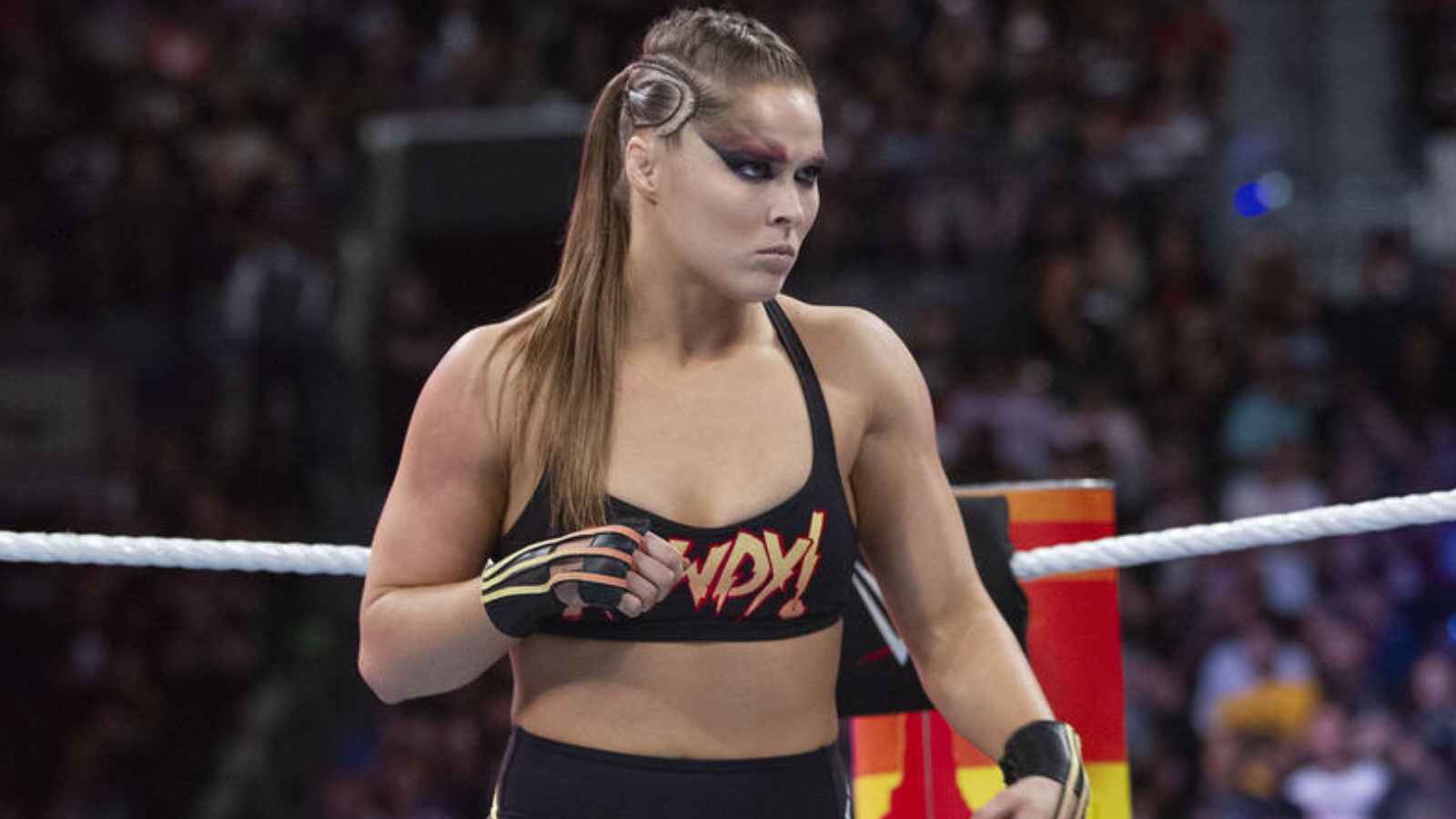 Ronda Rousey gives her opponent’s fans the taste of her ‘heel’ 