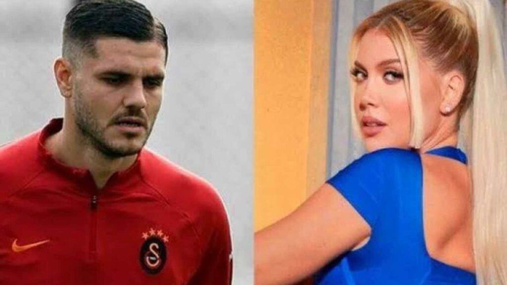 Mauro Icardi and Wanda Nara