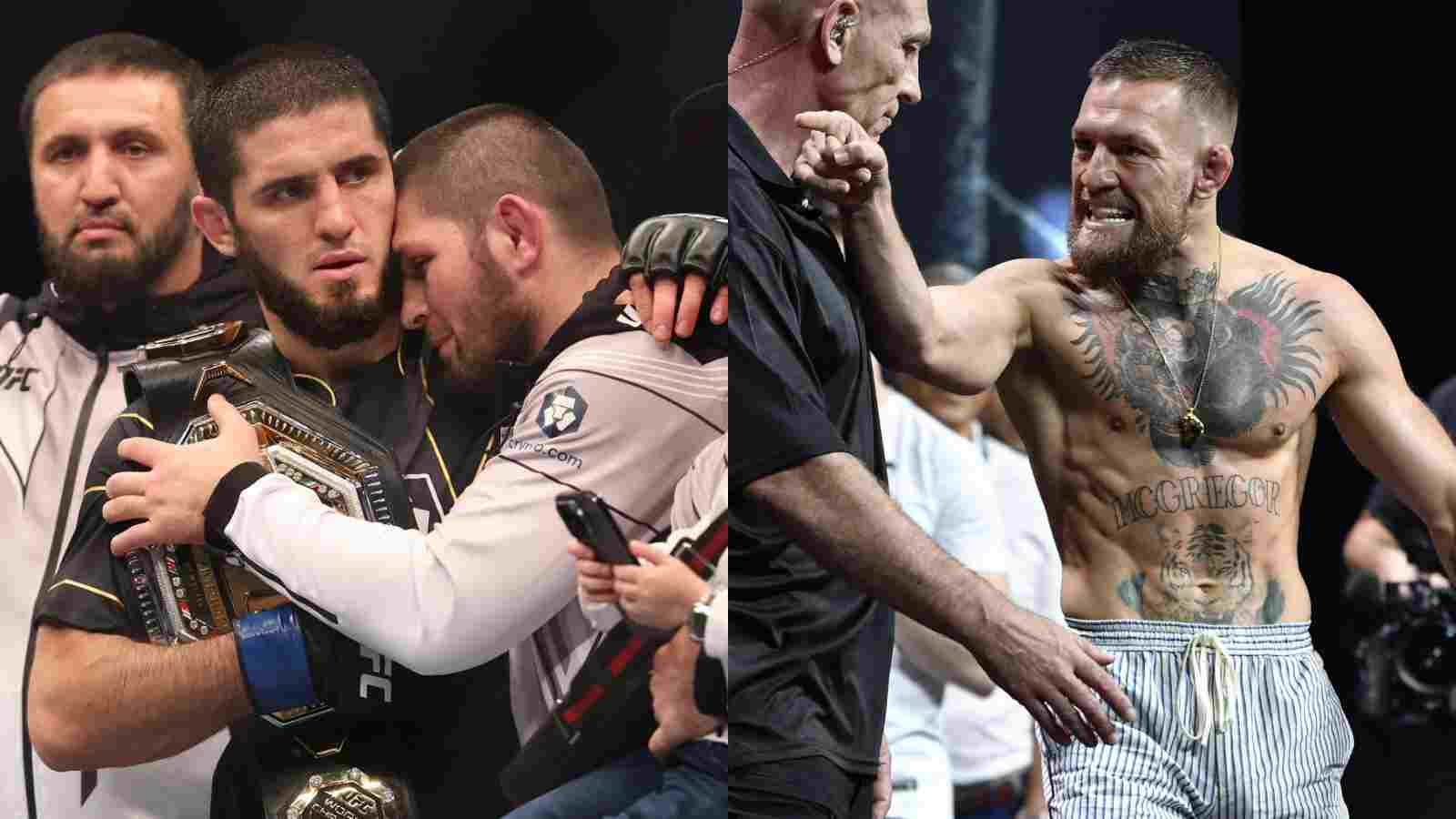 “Bro is sh*t jocks” – Conor McGregor launches scathing attack on “father’s plan” as Islam Makhachev becomes lightweight champ at UFC 280