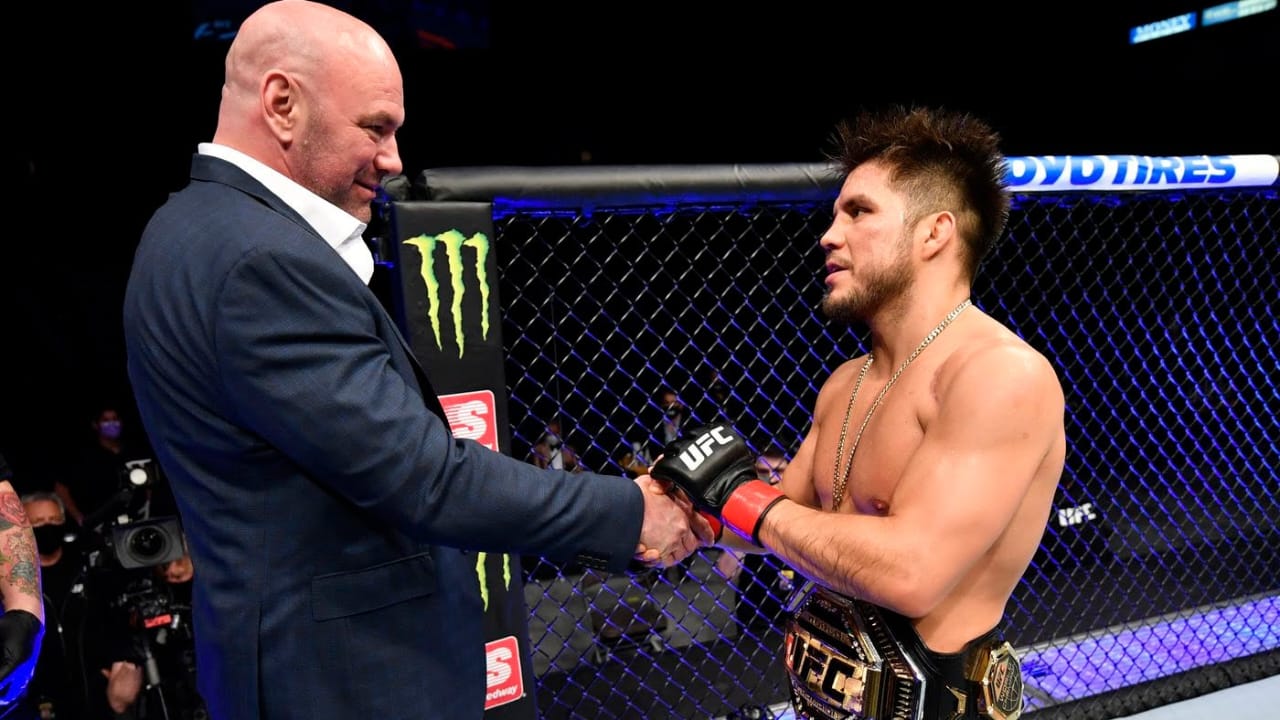 “You Don’t give a Sh*t”- Dana White has an intense exchange with a reporter who mentioned Henry Cejudo