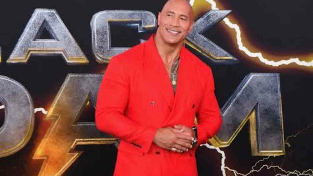 Dwayne Johnson Black Adam 